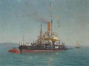 Lionel Walden Going Into Port china oil painting artist
